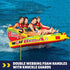 Wow Giant Bubba HI - VIS 4P Inflatable Boat Tube for Water Sports