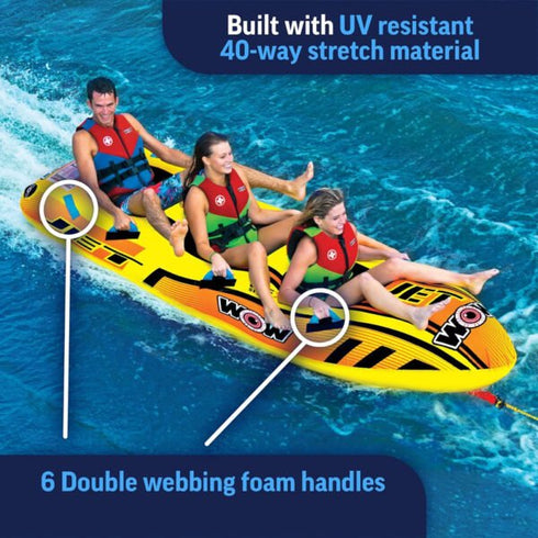 WOW JET BOAT 3 Persons for water sport towables