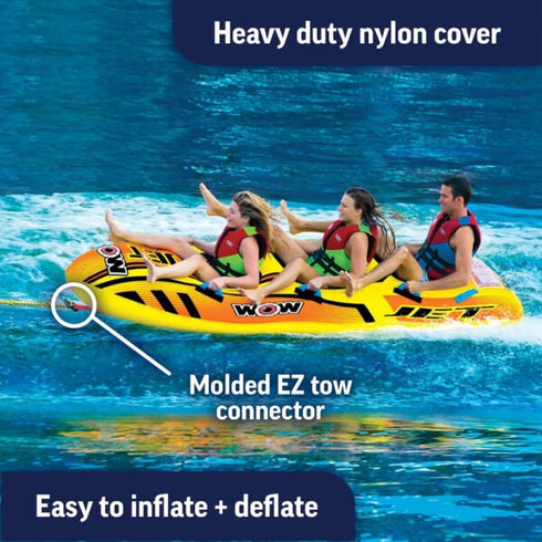 WOW JET BOAT 3 Persons for water sport towables