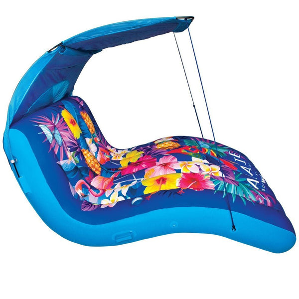 WOW Paradise Lounger Adult Pool Float Extra Comfortable Inflatable Lounger for Water Relaxation