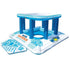 WOW Parthenon Island Floating Platform for 6+ People Giant Multi - Person Lounge for Water Activities