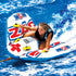 WOW Sports Zig Zag Towable Tube - 1–2 Rider Inflatable for High-Speed Water Sports