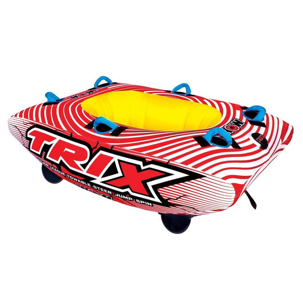 WOW Trix 1P Towable Tube - Solo Rider Inflatable Water Sports Towable