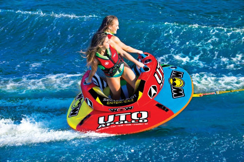 WOW UTO Apollo Towable Tube - High-Speed Inflatable Water Sports Tube for Boat Towing