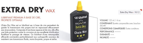 Zefal Extra Dry Wax