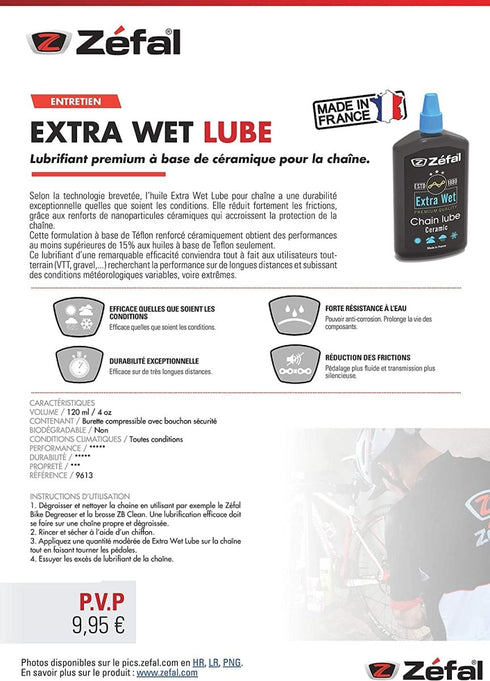 Zefal Extra Wet Lube