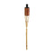 Zero In Bamboo Torch Twinpack, Garden Torches Pre-Filled with Zero In Citronella Torch Oil with Snuffer Cap