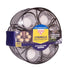 Zero In Citronella Parasol Tealight Holder, Hinged Table Decoration with 6 Citronella Oil Tealights