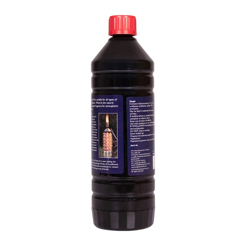 Zero In Citronella Torch Oil 1 L, Natural Citronella Garden Torch and Lantern Fuel with Sweet Scent