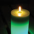 Zero In Colour Change Citronella Candle, LED Citronella Oil Pillar Candle with 30 Hour Burn for Outdoor Use