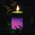 Zero In Colour Change Citronella Candle, LED Citronella Oil Pillar Candle with 30 Hour Burn for Outdoor Use