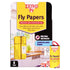 Zero In Fly Papers FSC 8-Pack, Fruit Scented Sticky Fly Paper Strips on Responsibly Sourced Paper