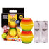 Zero In Ready Baited Fruit Fly Trap Twinpack, Non-Spill Kitchen Fruit Fly Catcher for Fruit Bowls and Wine