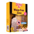 Zero In Wasp-Free Zone Twinpack, Two Reusable Imitation Wasp Nests to Keep Wasps Away from Patios, No Poison