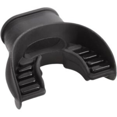 Atomic dual silicone comfort mouthpiece, black