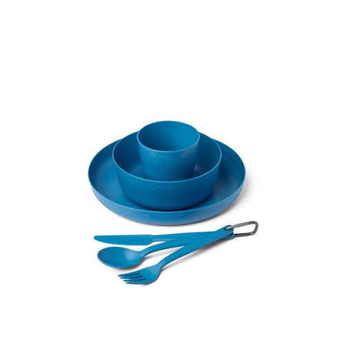 Sea to Summit Camp Dinnerware Set 6 piece, Cendre Blue