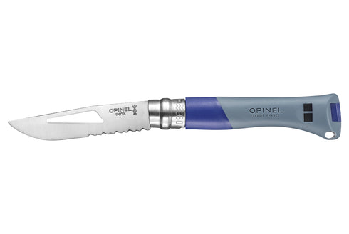 Opinel No.09 Ocean sailing knife, blue handle