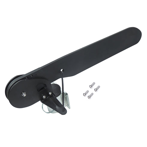 Winner Kayak EZ Skeg Rudder, black nylon blade with aluminium base, product view