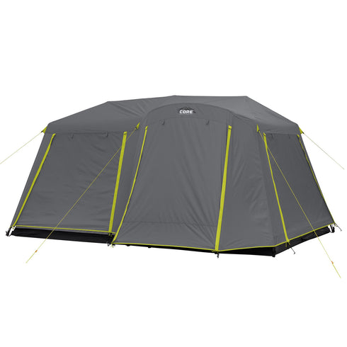 Core 9 Person Instant Cabin Tent with Full Rainfly