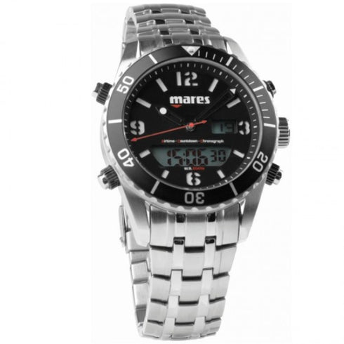 Mares Mission Digital Chrono SF stainless steel dive watch