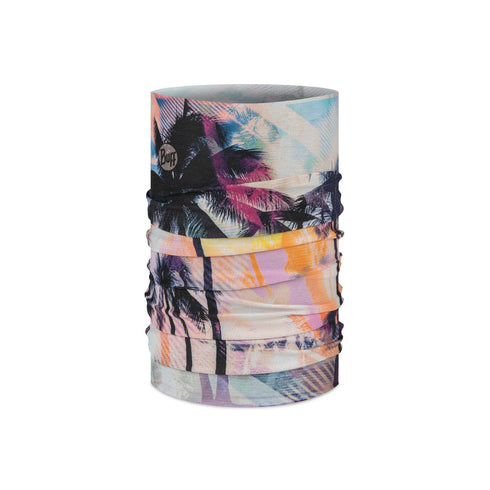Buff CoolNet UV Neckwear Kids Coasty Multi, front view on white
