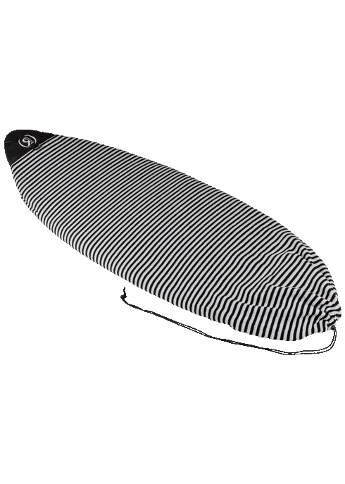 Ronix Sleeping Sack Surf Sock Black White Pointed Nose view 1
