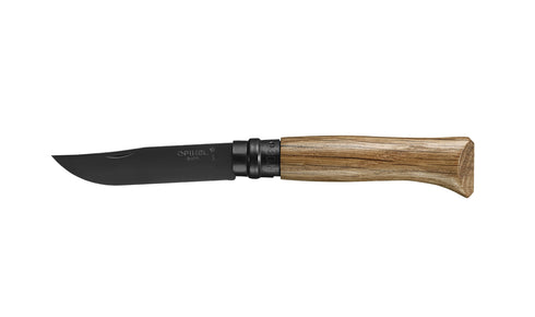 Opinel No.08 knife with black oak handle