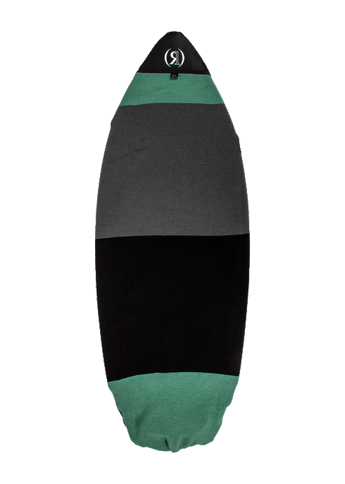 Ronix Pointy Nose Surf Sock Jade Black Grey product view 1