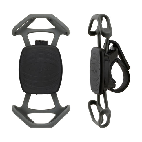 Nite Ize Wraptor rotating smartphone bar mount, front view