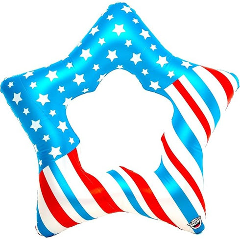 BigMouth patriotic star pool float