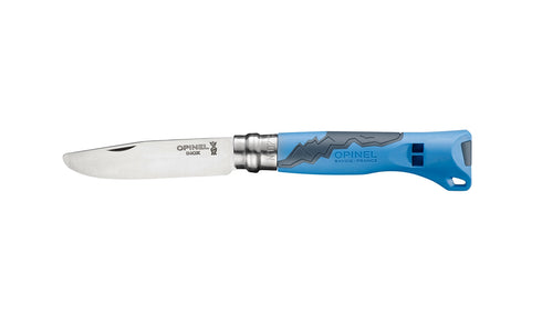 Opinel No.07 Outdoor Junior knife, blue handle