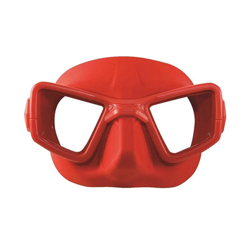 Omer UP-M1 freediving mask, red