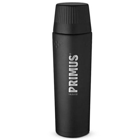 Primus TrailBreak Vacuum Bottle 1 L in Black, front view