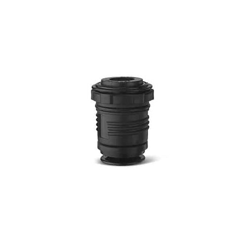 Primus Click Close Stopper replacement lid for vacuum bottles, black, front view
