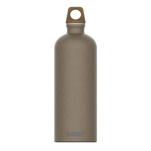 SIGG Traveller MyPlanet Lighter 1 L water bottle in Bronze, front view