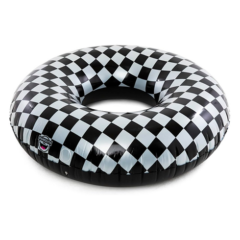 BigMouth black and white checker pool tube