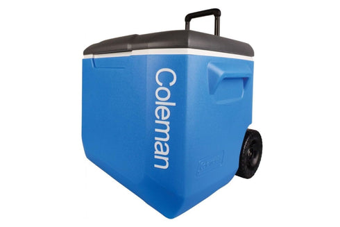 Coleman 60QT Performance Wheeled Cooler Blue