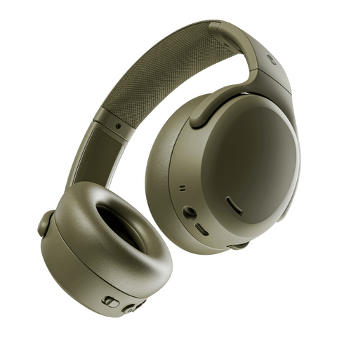 Skullcandy Crusher ANC 2 Wireless Over-Ear Headphones, Drab