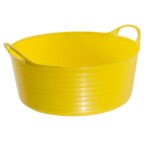Red Gorilla Gorilla Tub Small Shallow 15 L, Yellow