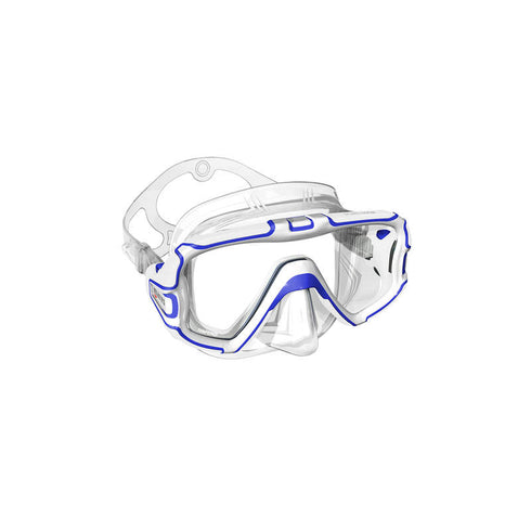 Mares Pure Edge mask, clear blue