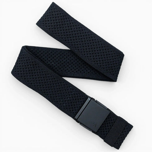 Arcade Momentum stretch belt, Black, front view