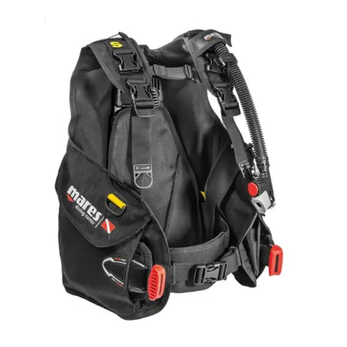 Mares Rover Pro DC jacket BCD front view, black
