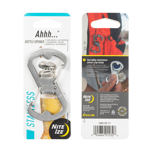 Nite Ize Ahhh bottle opener, Stainless