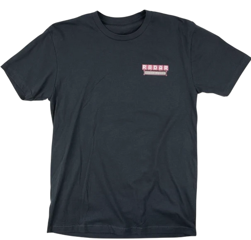 Hotel Radar Tee Indigo front