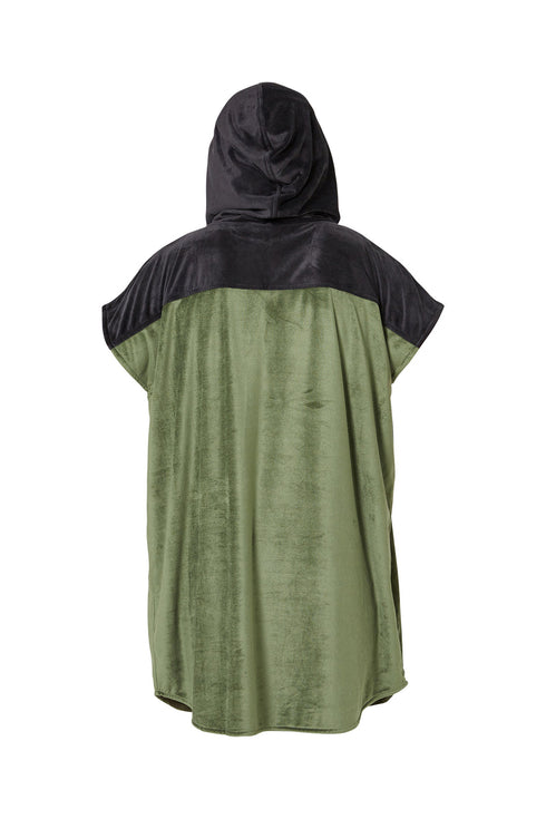 Jetpilot Venture Unisex Hoodie Towel Sage front