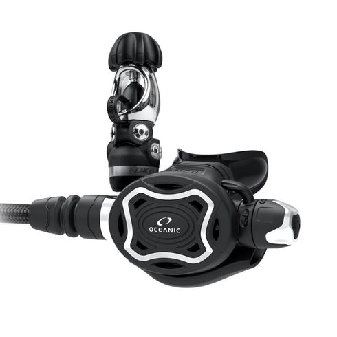 Oceanic Zeo scuba regulator, yoke first stage and second stage