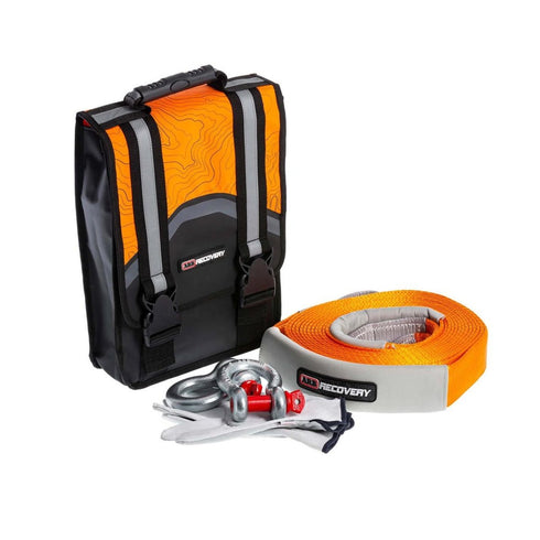 ARB Weekender Recovery Kit, Includes Snatch Strap and Shackles with Carry Bag, Suitable for Recreational Off - Roading