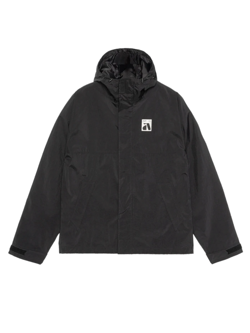Armada Murph Rideable Windbreaker Jacket, Water Resistant Crinkle Nylon Ski and Street Jacket