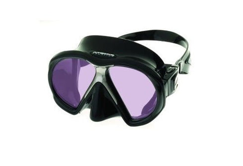 Atomic Sub Frame W Arc Technology Mask For Scuba Diving, Snorkeling, Spearfishing, Free Diving, Black