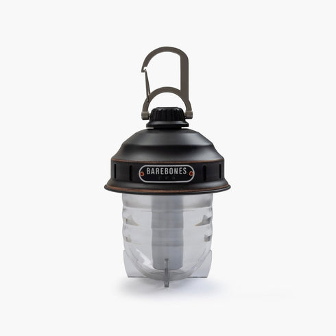 Barebones Beacon Hanging Lantern, Rechargeable 220 Lumen LED Camping Light with Carabiner and USB Cable